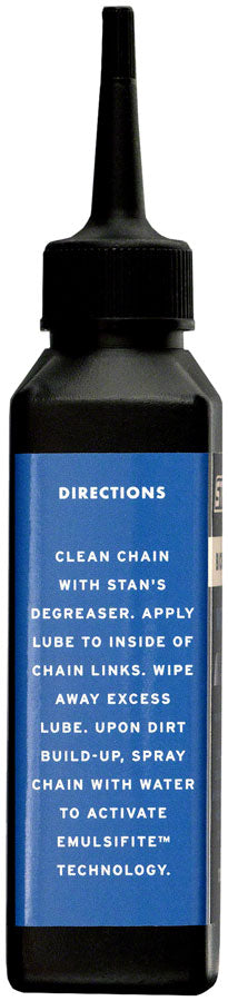 Stan's Biobased Wet Chain Lube, 120ml MPN: LC0001 UPC: 847746066095 Lubricant Biobased Wet Chain Lube