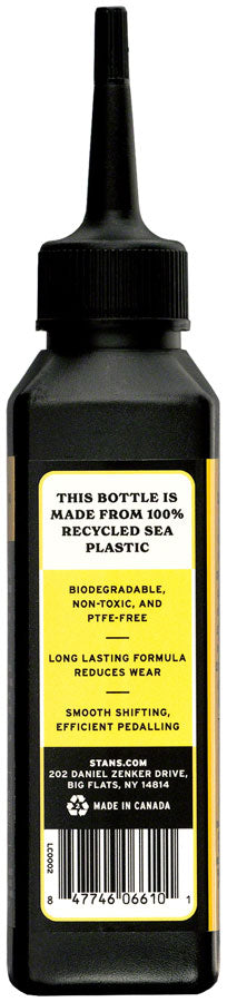 Stan's Biobased Dry Chain Lube, 120ml MPN: LC0002 UPC: 847746066101 Lubricant Biobased Dry Chain Lube
