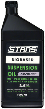 Stan's Biobased Suspension Oil - 2.5WT, 1L MPN: LC0009 UPC: 847746066170 Suspension Tool Biobased Suspension Oil