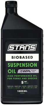 Stan's Biobased Suspension Oil - 5WT, 1L MPN: LC0010 UPC: 847746066187 Suspension Tool Biobased Suspension Oil