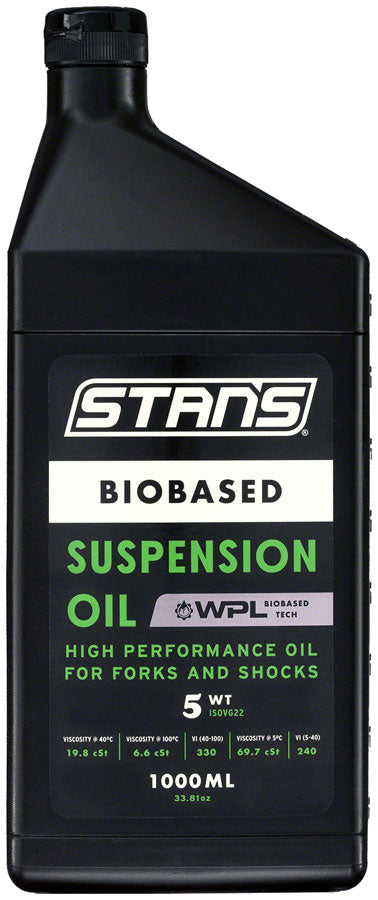 Stan's Biobased Suspension Oil - 5WT, 1L