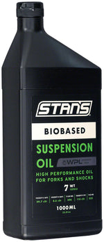 Stan's Biobased Suspension Oil - 7WT, 1L - Suspension Tool - Biobased Suspension Oil