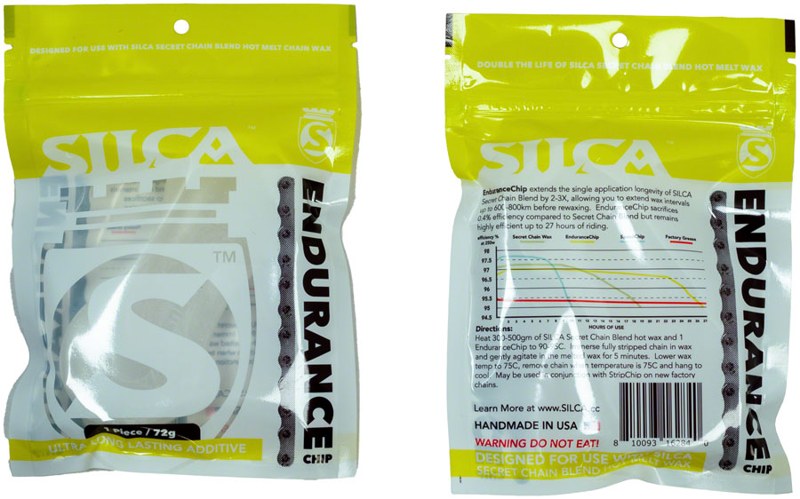 Silca Endurance Wax Additive - Lubricant - Endurance Chip Wax Additive