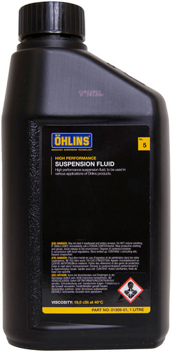 Ohlins High Performance Suspension Fluid - 1L MPN: 01309-01 UPC: 840153616761 Suspension Tool High Performance Suspension Fluid