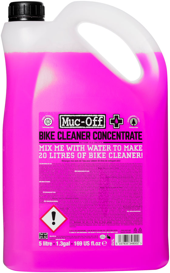 Muc-Off Nano Gel Cleaner - 5L MPN: 348US Degreaser / Cleaner Gel Concentrate Cleaner