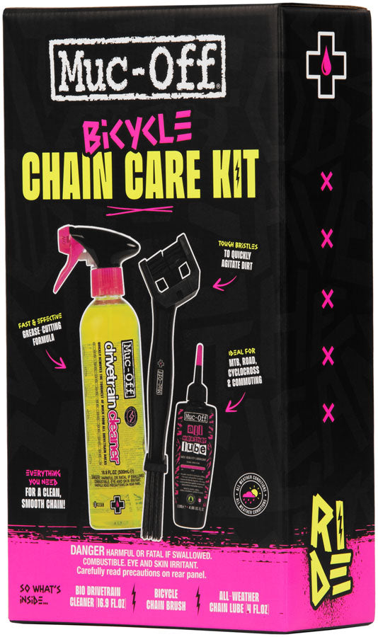 Muc-Off Bicycle Chain Care Kit - Degreaser / Cleaner - Bicycle Chain Care Kit