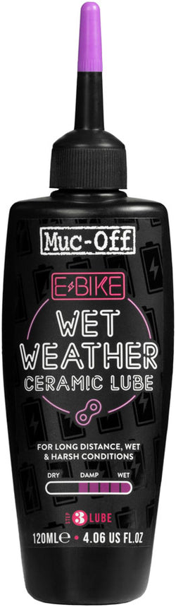Muc-Off eBike Wet Lube -  120ml MPN: 20957 Lubricant eBike Wet Lube