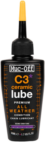 Muc-Off C3 Ceramic All Weather Lube - 50ml - Lubricant - C3 Ceramic All Weather Lube