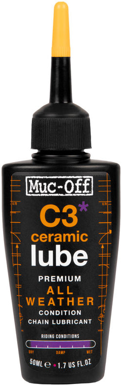 Muc-Off C3 Ceramic All Weather Lube - 50ml - Lubricant - C3 Ceramic All Weather Lube