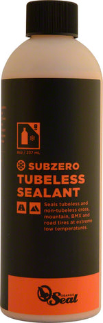 Orange Seal Subzero Tubeless Tire Sealant - 8oz MPN: 60822 UPC: 810026608223 Tubeless Sealant Subzero Tubeless Tire Sealant