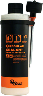 Orange Seal Tubeless Tire Sealant with Twist Lock Applicator - 8oz MPN: 60802 UPC: 810026608025 Tubeless Sealant Tubeless Tire Sealant