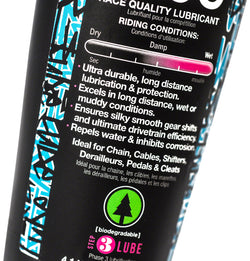 Muc-Off Bio Wet Bike Chain Lube - 120ml, Drip - Lubricant - Bio Wet Bike Chain Lube