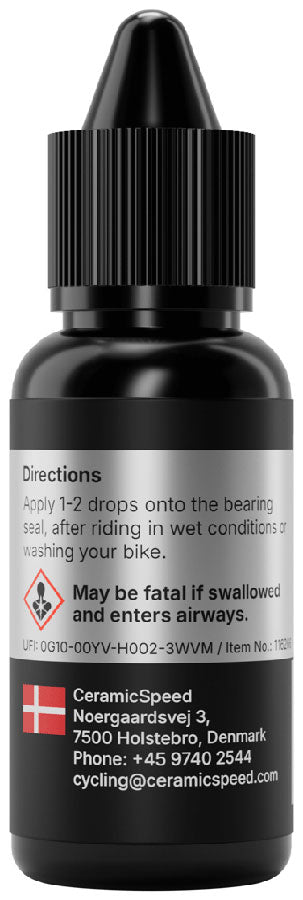 CeramicSpeed UFO Tech Pulley Wheel Oil - 15ml - Lubricant - UFO Pulley Wheel Bearing Oil