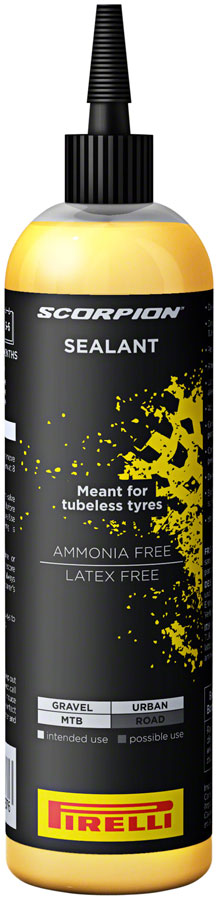 Pirelli Scorpion SmartSeal Tubeless Sealant - 8oz, Eco Sealant MPN: 4093700 Tubeless Sealant Scorpion SmartSeal Tubeless Sealant