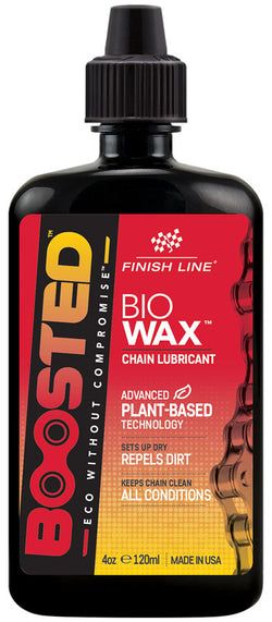 Finish Line Boosted Bio Wax Chain Lube - 4oz MPN: BWX040101 Lubricant Boosted Bio Wax Chain Lube