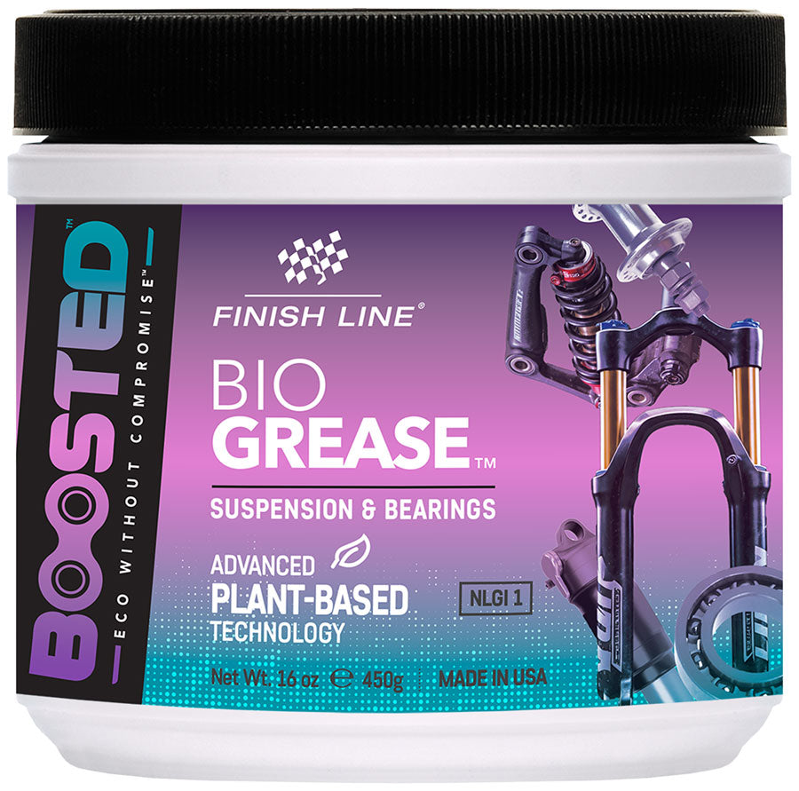 Finish Line Boosted Bio Grease Tub - 4oz MPN: BG0040101 Grease Boosted Bio Grease