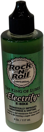 Rock-N-Roll Electrify Lube - 4oz Drip MPN: ELECTRIFY 4 UPC: 851880001386 Lubricant Electrify Chain Lube