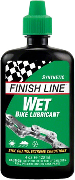 Finish Line WET Bike Chain Lube - 4oz, Drip MPN: C00040101 UPC: 036121160002 Lubricant WET Bike Chain Lube