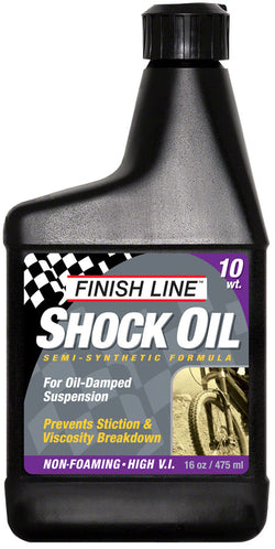 Finish Line Shock Oil 10 Weight, 16oz MPN: S00161001 UPC: 036121700130 Suspension Oil and Lube Shock Oil