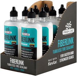 Finish Line FiberLink Tubeless Tire Sealant - 8oz, Drip MPN: FL2080101 UPC: 036121960060 Tubeless Sealant FiberLink Tubeless Tire Sealant