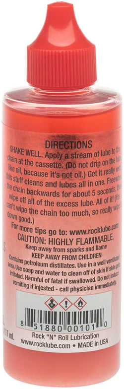 Rock-N-Roll Absolute Dry Bike Chain Lube - 4oz, Drip - Lubricant - Absolute Dry Bike Chain Lube