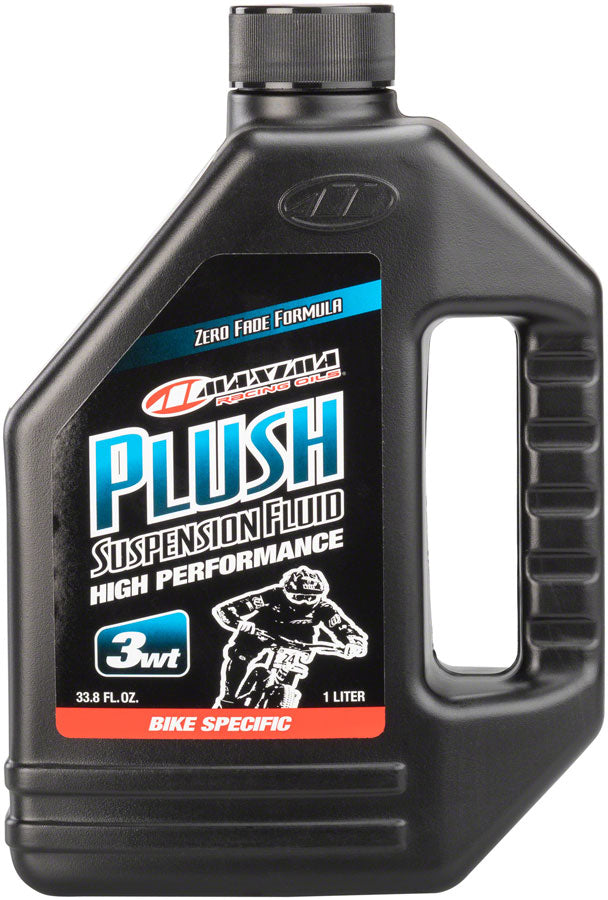 RockShox Maxima Plush Suspension Oil - 3wt, 1 Liter, Rear Shock/Charger Damper MPN: 11.4115.094.030 UPC: 710845836961 Suspension Oil and Lube Maxima Plush Suspension Oil