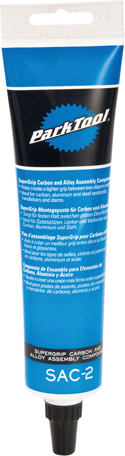 Park Tool SAC-2 SuperGrip Carbon and Alloy Compound - 4oz, Tube MPN: SAC-2 UPC: 763477006141 Assembly Compound SAC-2 SuperGrip Carbon and Alloy Assembly Compound