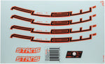 Stan's No Tubes Flow CB7 Rim Decal - 27.5", Orange, Set MPN: PR1250 UPC: 847746051558 Rim Part Flow CB7 Rim Decal