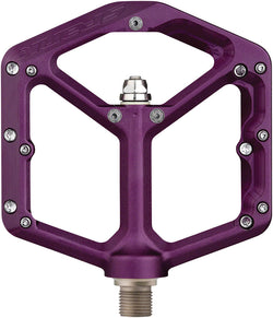 Spank Oozy Pedals - Platform, Aluminum, 9/16", Purple - Pedals - OOZY Pedals