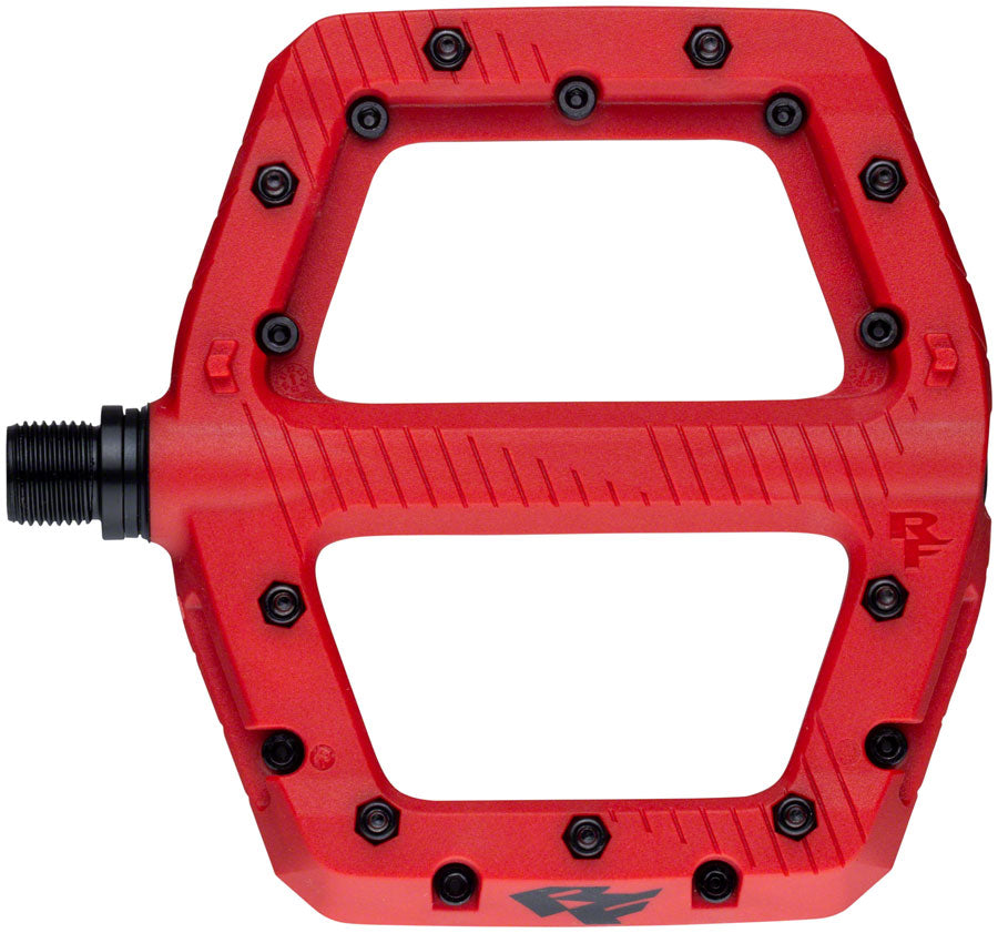 RaceFace Chester Pedals - Platform, Composite, 9/16", Large, Red - Pedals - Chester Pedals