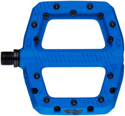 RaceFace Chester Pedals - Platform, Composite, 9/16", Small, Blue - Pedals - Chester Pedals