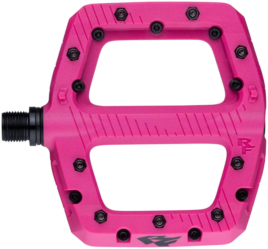 RaceFace Chester Pedals - Platform, Composite, 9/16", Small, Magenta - Pedals - Chester Pedals