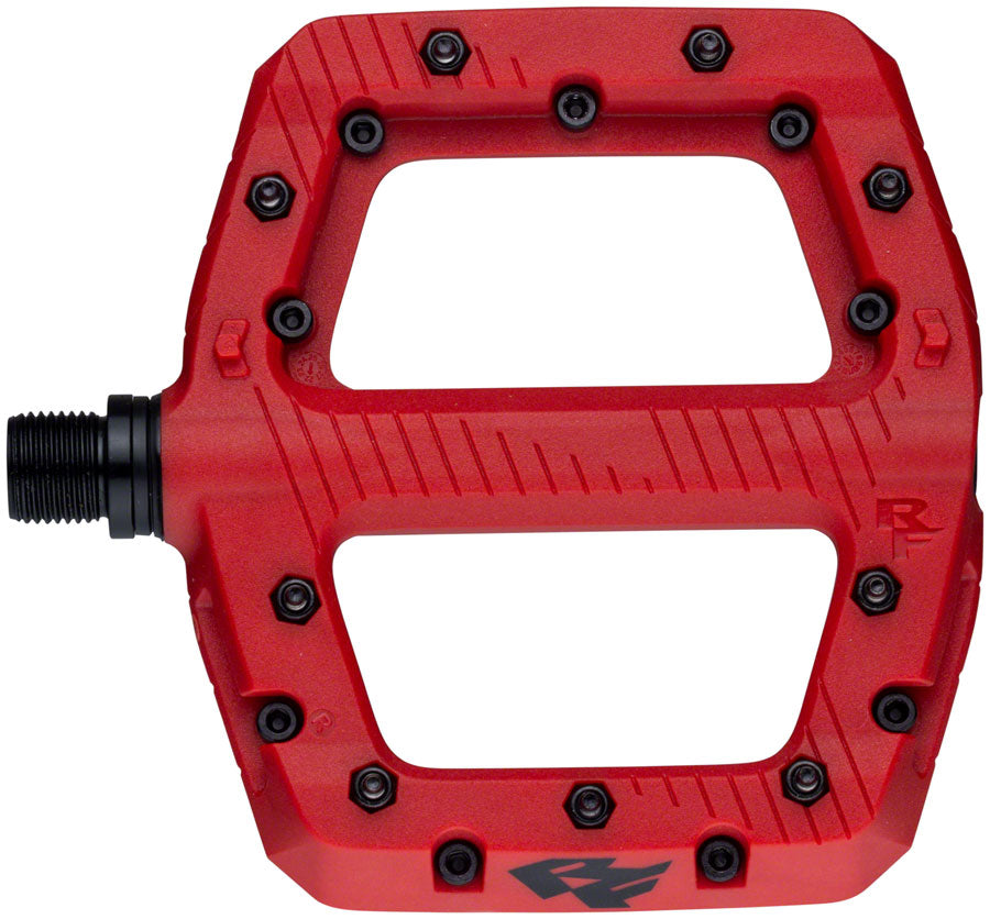 RaceFace Chester Pedals - Platform, Composite, 9/16", Small, Red - Pedals - Chester Pedals