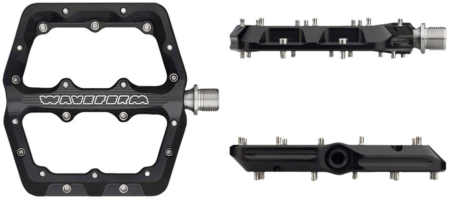 Wolf Tooth Waveform Pedals - Black, Large Pedals 810006806847 Color