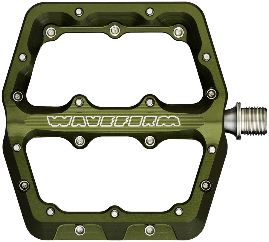 Wolf Tooth Waveform Pedals - Olive, Large Pedals 810006807608