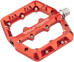 Wolf Tooth Waveform Pedals - Red, Small MPN: PDL-WF-SM-RED UPC: 810006807639 Pedals Waveform Pedals