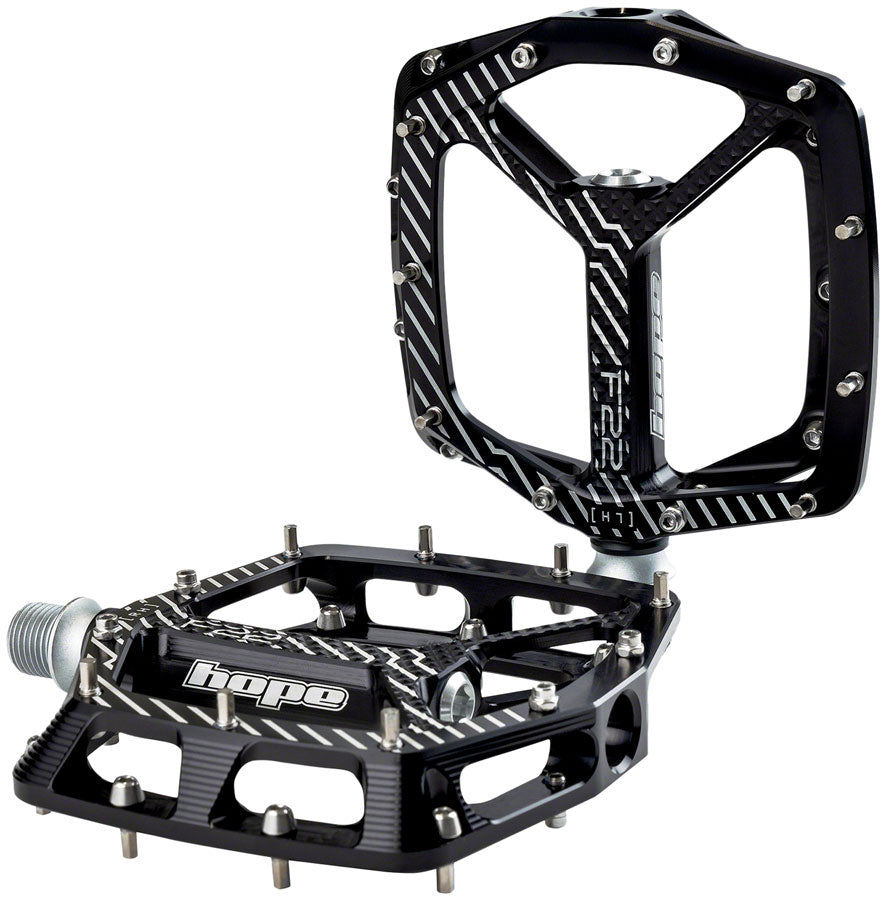Hope F22 Pedals - Platform, Aluminum, 9/16