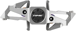 Time Speciale 10 Pedals - Dual Sided Clipless with Platform, Aluminum, 9/16", Raw, Small, B1 - Pedals - Speciale 10 Pedals