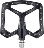 Wolf Tooth Ripsaw Aluminum Pedals - Platform, Aluminum, 9/16", Black - Pedals - Ripsaw Aluminum Pedals