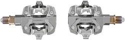 LOOK X-TRACK Dual Power Pedals - Dual Sided Clipless, Chromoly,  9/16", Silver - Pedals - X-Track Dual Power Pedals