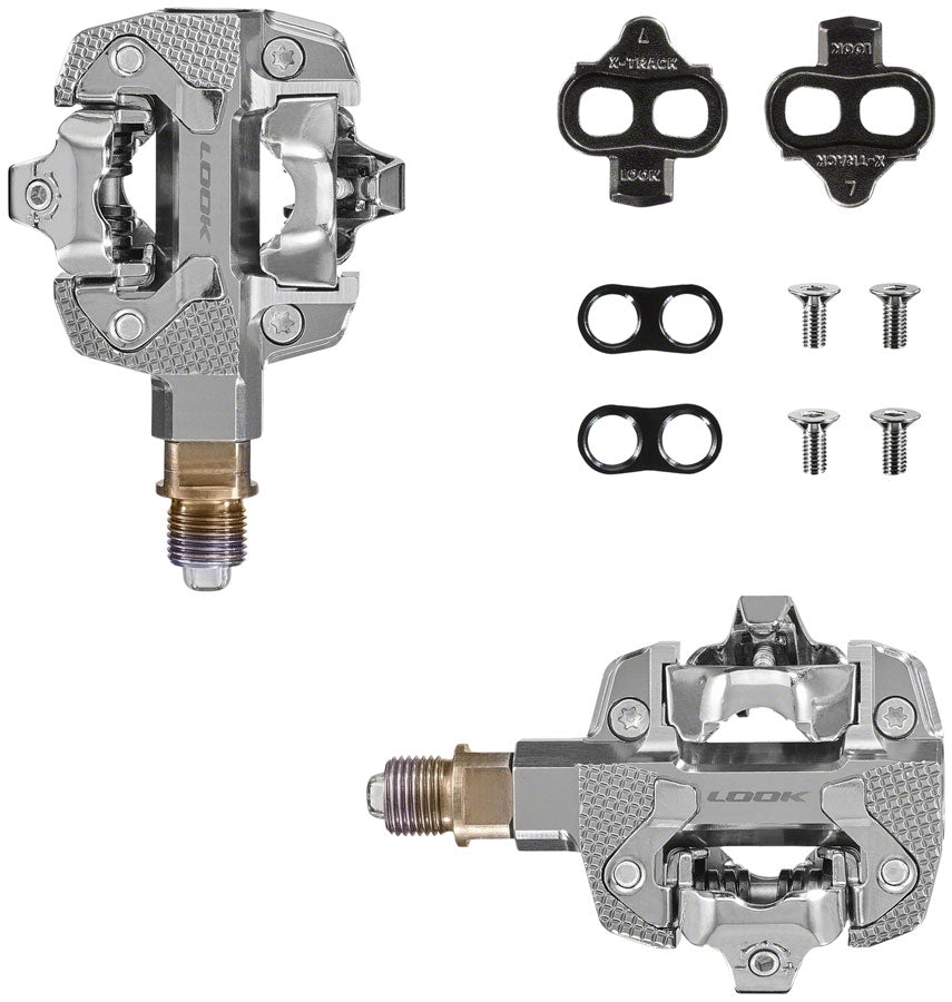 double sided mtb pedals LOOK X-Track Dual Power Pedals