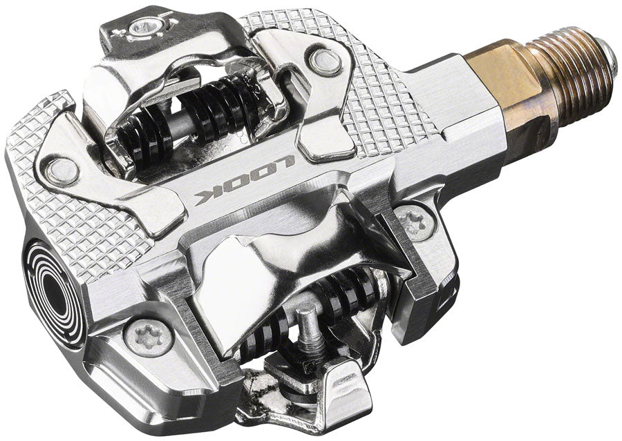 LOOK X-TRACK Dual Power Pedals - Dual Sided Clipless, Chromoly,  9/16", Silver MPN: 28665 Pedals X-Track Dual Power Pedals