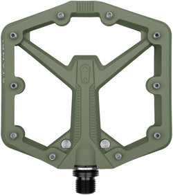 Crankbrothers Stamp 1 Gen 2 Pedals - Platform, Composite, 9/16", Green, Large MPN: 16819 UPC: 641300168191 Pedals Stamp 1 Gen2 Pedals