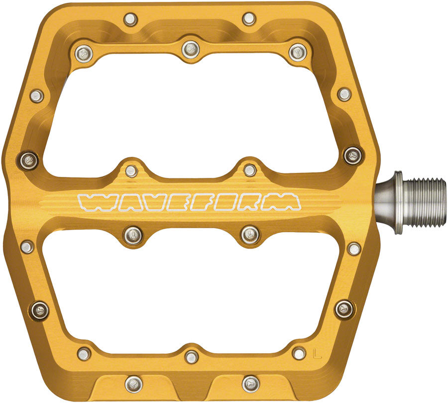 Wolf Tooth Waveform Pedals - Gold, Large - Pedals - Waveform Pedals