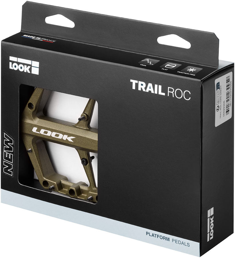 LOOK Trail Roc Pedals - Platform, 9/16", Hope Green MPN: 29305 Pedals Trail Roc Pedals