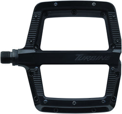 RaceFace Turbine Pedals - Platform, Aluminum, 9/16", Black - Pedals - Turbine Pedals