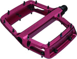 RaceFace Turbine Pedals - Platform, Aluminum, 9/16", Red MPN: 941-00-004-06 UPC: 821973492025 Pedals Turbine Pedals