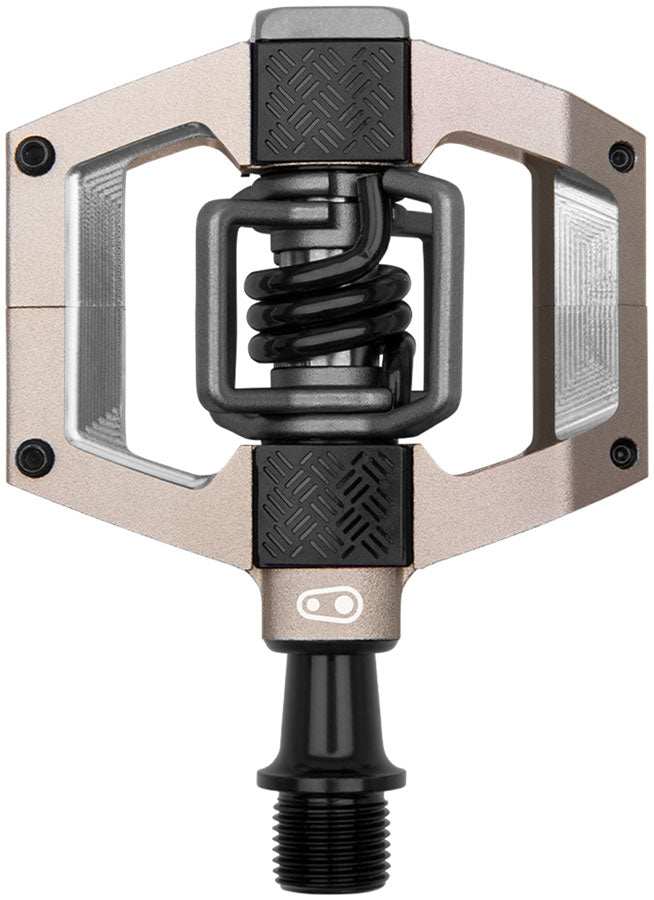 Crankbrothers Mallet Trail Pedals - Dual Sided Clipless with Platform, Aluminum, 9/16", Champange MPN: 16760 UPC: 641300167606 Pedals Mallet Trail Pedals