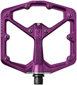 Crankbrothers Stamp 7 Pedals - Platform, Aluminum, 9/16", Purple, Large MPN: 16278 UPC: 641300162786 Pedals Stamp 7 Pedals