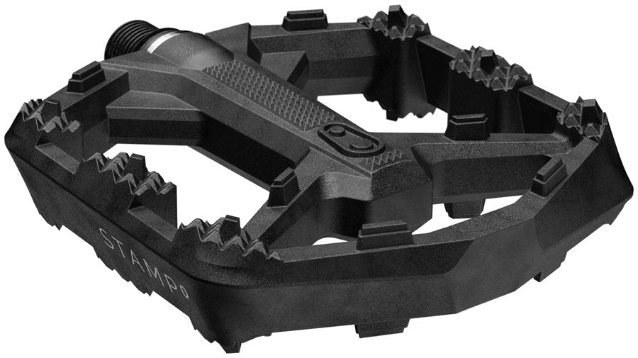 Crankbrothers Stamp 0 Pedals - Platform, Composite, 9/16", Black, Small - Pedals - Stamp 0 Pedals